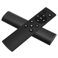 12 touches noir IR RF 2.4G télécommande pour TV/magnétoscope/SAT/ CBL /DVD/ VCD prise en charge personnaliser