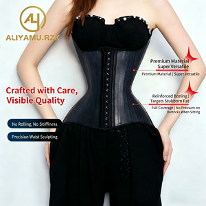 <span class=keywords><strong>Corsetto</strong></span> Modellante con Ganci Regolabili, Fajas Colombianas Plus Size, Controllo Forte, Traspirante e Senza Cuciture - Product Image 2