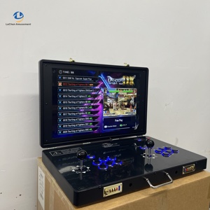 Nueva Consola de <span class=keywords><strong>Juegos</strong></span> Portátil 2026 con Pantalla Grande de 21 Pulgadas, Joystick para 2 Jugadores, Estilo Arcade, Retro, Plegable, Tipo Pandora Box - Product Image 3