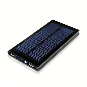 2018 New 20000 Mah Solar Power Bank External Battery Solar Charger for Power Bank with Dual <b>USB</b> - Product Image 4