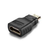 Adaptateur Mini HDMI (Type C) mâle vers HDMI (Type A) femelle pour téléviseur HDTV 1080P