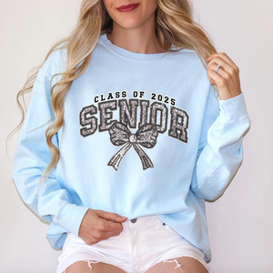 Venta al por mayor de parches de lentejuelas de tela 3D para planchar grandes decorativos Año Nuevo dulce corazón palabra Clase de 2025 insignias de Año Nuevo bolsas de ropa - Product Image 4