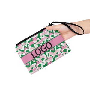 Portamonete in Poliestere di Alta Qualità, Borsa da Viaggio Riutilizzabile Personalizzata per Trucco e Monete con Catena - Product Image 2