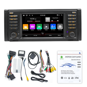 BQCC 2Din 7 pouces Quad Octa core Android 13 IPS écran <span class=keywords><strong>autoradio</strong></span> avec carplay Android WIFI GPS RDS <span class=keywords><strong>autoradio</strong></span> pour <span class=keywords><strong>BMW</strong></span> E53 96-07 - Product Image 6