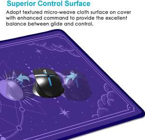 <span class=keywords><strong>Tapis</strong></span> <span class=keywords><strong>de</strong></span> souris <span class=keywords><strong>de</strong></span> jeu <span class=keywords><strong>XXL</strong></span> imperméable et antidérapant en caoutchouc, motif lune et étoile violet, grand <span class=keywords><strong>tapis</strong></span> <span class=keywords><strong>de</strong></span> bureau Kawaii pour ordinateur portable - Product Image 6