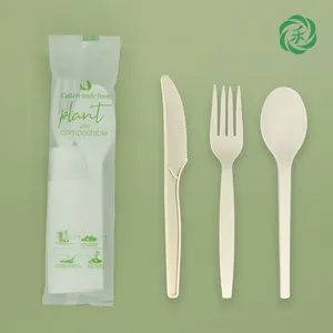 Sc01biodegradable Tinh Bột Ngô Dùng Một Lần Spork C01 Sản Phẩm Mới Nhất Dao Rẻ Hơn Tinh Bột Ngô Phân Hủy Sinh Học Bao Bì Thực Phẩm