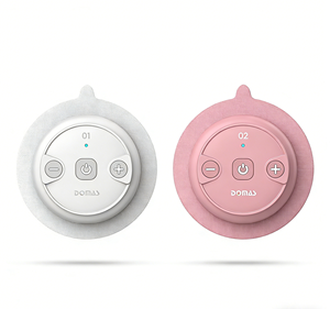 Appareil <span class=keywords><strong>TENS</strong></span> EMS sans fil à télécommande pour électrodes réutilisables, soulagement de la douleur et développement musculaire, avec un émetteur pour deux récepteurs - Product Image 1