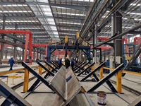 Équipement de soudage automatique à portique industriel LMZ-1500 pour grandes structures en acier, poutres en H, poutres en boîte, poutres transversales