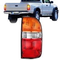Ensemble de feux arrière halogènes rouges pour Chevrolet N300 Pickup 2014 (LHD) Remplacement de feux arrière