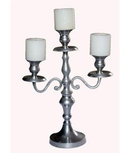 Candelabro y candelabro de Metal negro/dorado de nuevo diseño hecho a mano para decoración de hogares, hoteles y restaurantes, decoración de bodas - Product Image 3