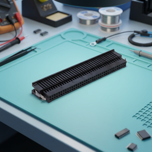 ขั้วต่อแบบ Board to Board รุ่น Samtec ISDF-40-D-M จำนวน 40 ตำแหน่ง ระยะห่าง 2.00 มม. แบบ SMT ความเร็วสูง ผลิตในสหรัฐอเมริกา - Product Image 2