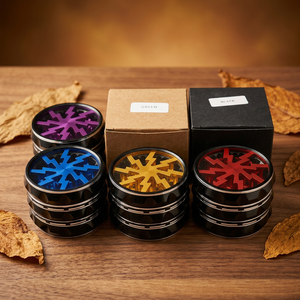 Aluminum Alloy Metal <b>Herb</b> <b>Grinder</b> Lightning Bolt Design Manual <b>Grinder</b> Smoking Accessory 63mm 4-Layer - Product Image 1