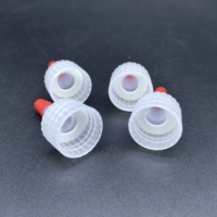 Bouchon à bec verseur en PP de qualité alimentaire pour bouteilles de liquides alimentaires et de boissons avec joint anti-fuite et matériau durable