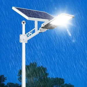 Super Bright High 800 Power Waterproof Solar Outdoor Street Light Factory Wholesale LED Lawn Decorative White Street Light