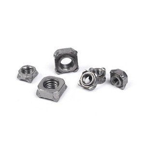 Écrou de soudage carré GB13680 avec <span class=keywords><strong>anneau</strong></span> de positionnement M5M6M8, écrou à pas - Product Image 1