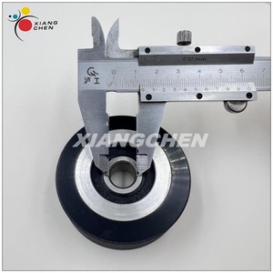 EM High Quality Roland Spare Parts <b>Rubber</b> <b>Roller</b> Wheel <b>Rubber</b> Press Paper Wheel 61*19*12MM - Product Image 5