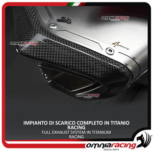 New High End <b>Motorcycle</b> <b>Exhaust</b> Termignoni D182 High Full Titanium on Racing 4USCITE for Panigale V4 2018 2023 - Product Image 2