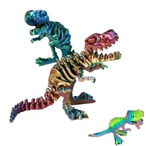 Wholesale 3D Printed Plastic Dinosaurs Toys OEM Customized Tyrannosaurus Rex Toys Trending Animals & Dinosaurs Vendors - Product Image 4