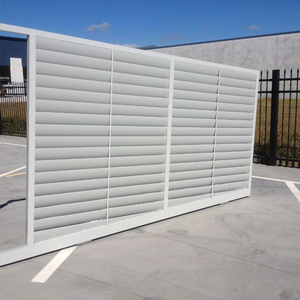Portail d'entrée principal automatique en alliage d'aluminium thermolaqué, nouveau matériau moderne, avec hauteur personnalisable pour clôture <span class=keywords><strong>de</strong></span> jardin - Product Image 4