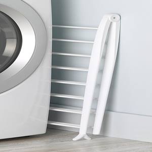 Cintre en tissu métallique léger pliable et détachable Séchage fonctionnel Porte-vêtements sur <span class=keywords><strong>baignoire</strong></span> pour salle de bain - Product Image 3