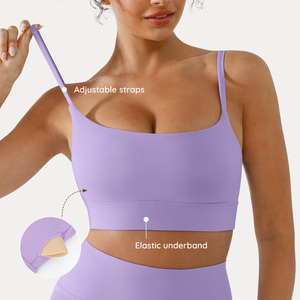 <span class=keywords><strong>Sujetador</strong></span> Deportivo Vractive al por Mayor, Ajustable, con Logotipo Personalizado, Transpirable, Ecológico, sin Costuras, con Relleno Extraíble, Ligero, para Mujer - Product Image 5