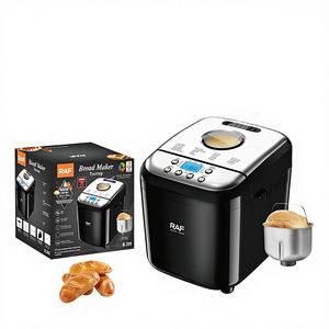 Grille-pain électrique automatique à 2 tranches RAF de qualité supérieure en acier inoxydable avec fente pour cartes, fonction de décongélation, 900 W, usage domestique - Product Image 1