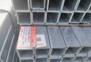 Chúng tôi bán ống vuông và hình chữ nhật mạ kẽm với giá cạnh tranh, sử dụng hàn điện trở Đường may thẳng - Product Image 2