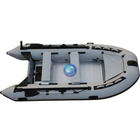 Bateaux gonflables de haute qualité en PVC et aluminium, modèle 2016, les plus vendus, 380 cm