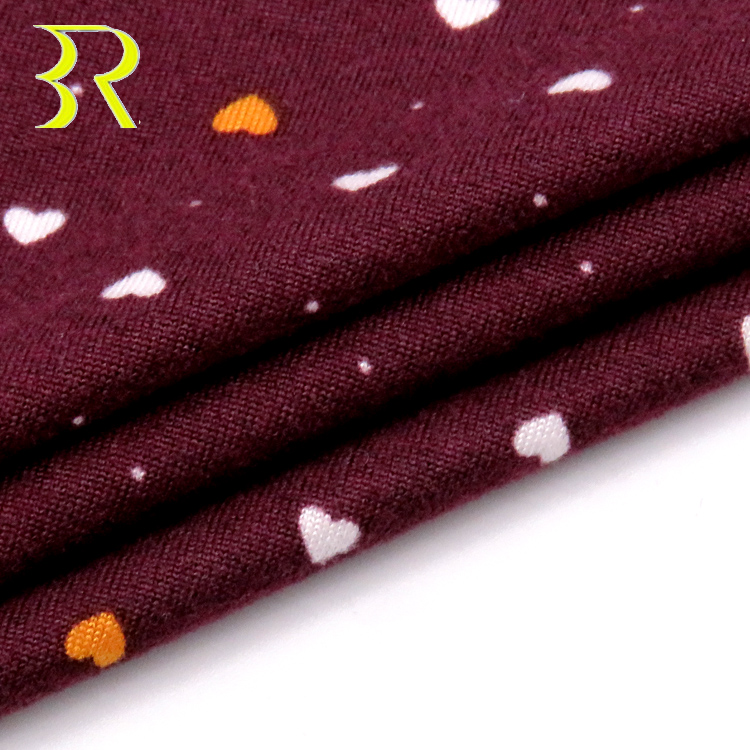 Designed Chinese factory wholesale milk silk double-sided sanding printed fabric Polyester fabric for women's clothing