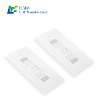 Étiquette RFID ELFDAY LT-TAG pour vêtements, papier UHF 860-960 MHz, portée 10 m, pour la gestion des stocks d'hôtels et de vêtements, antivol
