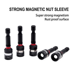 Destornillador magnético de acero S2 para tuercas hexagonales H8 x 48 mm, de grado de impacto, para taladro eléctrico, para llave de impacto, herramienta de reparación automotriz - Product Image 4