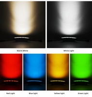 Lampe encastrée au sol pour extérieur, étanche IP67, RGB, 12V DC24V, acier inoxydable 304, éclairage LED enterré