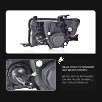 Kit de phares LED améliorés pour Mitsubishi Pajero V93 V97 2005-2020 avec feux de jour DRL et clignotants séquentiels, accessoires automobiles Plug and Play