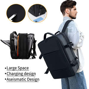 Mochila extensible de gran capacidad, bolsa de lona de viaje multifuncional, mochila húmeda y seca de separación, mochila informal para portátiles - Product Image 4