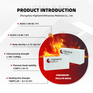 Chi phí thấp Corundum <span class=keywords><strong>mullite</strong></span> gạch chịu lửa 1700 ℃ Corundum <span class=keywords><strong>mullite</strong></span> gạch cho nhiệt độ cao lò - Product Image 2
