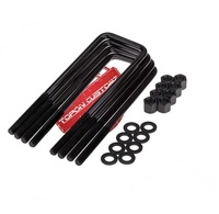 Kit de levage robuste à nivellement complet - Entretoises de suspension avant et blocs de levage arrière pour camions tout-terrain 4x4