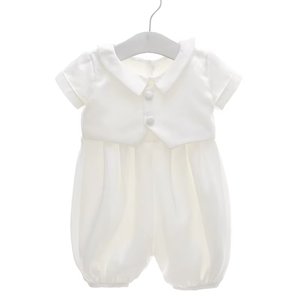 Conjunto Formal de 2 Piezas para Bautizo de Bebé Recién Nacido, Ropa para Niño - Product Image 2
