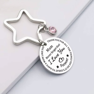 พวงกุญแจโลหะแฟชั่น ของขวัญวันครูสำหรับผู้หญิงในวันคริสต์มาสและวันวาเลนไทน์ - Product Image 3