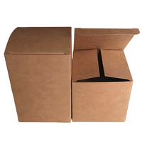 Caja de Embalaje Ecológica Biodegradable de Papel Kraft para Alimentos y Dulces, Personalizada con su Propio Logotipo