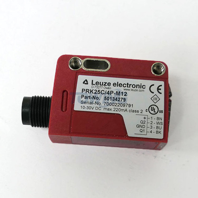 100% New and Original Germany LEUZE PRK25C/4P-M12 Retro-reflective Photoelectric Sensor