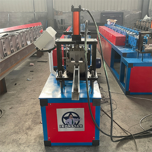 Nhà máy thủy lực thang máy hai sóng độ chính xác cao rỗng hướng dẫn đường sắt máy màn trập cửa hướng dẫn đường sắt lạnh cuộn tạo thành máy - Product Image 5