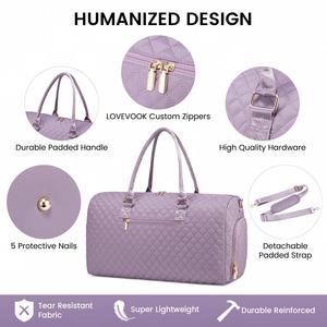 Wide Open Large Travel Duffle <b>Bag</b> with Shoe Compartment <b>Overnight</b> Hospital <b>Bag</b> for Women Labor Delivery - Product Image 4