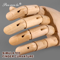 Support Bois Dessin Articulé Mannequin Artiste En Bois Mannequin Mobile Mannequin Réglable Art Figure Modèle pour Peinture Croquis