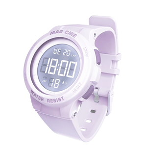 Reloj deportivo de lujo para niños con pantalla <span class=keywords><strong>LED</strong></span> resistente al agua 5ATM alarma buzo estilos clásicos bandas de resina plástica Pantalla de esfera Digital - Product Image 2