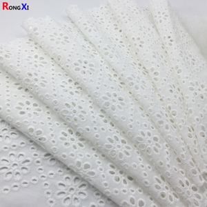 Vải Cotton In Họa Tiết Sườn Hoa Đa Năng RXF0606 Bán Sỉ - Product Image 5