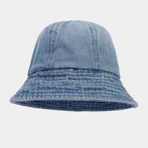 Chapeau Bob en Jean Bleu Quatre Saisons pour Femme, Chapeau Bob de Créateur Décontracté d'Extérieur Anti-UV pour Homme - Product Image 3