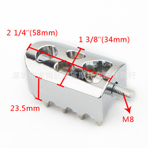 Palanca de cambios para motocicleta Moshark, galvanoplastia negra para Harley-Davidson Dyna Fat Boy Glide XL883, piezas de modificación - Product Image 5