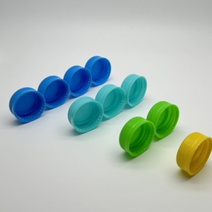 38/30 giá rẻ giá mịn dùng một lần 38 Mét PE chai nhựa mũ với biểu tượng tùy chỉnh - Product Image 4