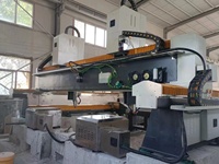 Machine de gravure sur pierre JK-2020 à 4 axes, haute efficacité, haute précision, avec deux têtes et deux tables rotatives séparées, puissance 15 kW