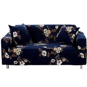 Großhandel abdeckung set sofa farbe creme-Alle eingewickelten elastischen Sofa bezug Europa Modern Concise Style Factory Direkt verkauf